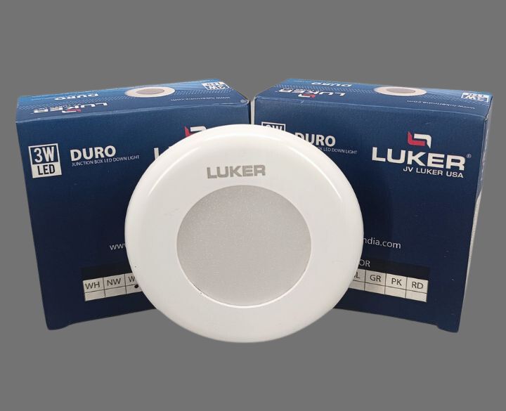 Luker Junction Box LED LDRJB03N  White Light